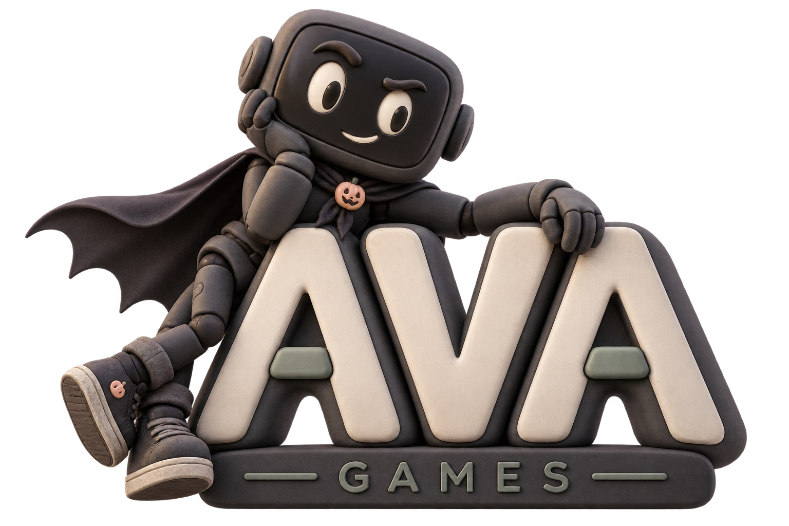 AVA Games expressive robot emblem